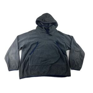 Beams Plus Hoodie Men S Gray Pullover Fleece Piping Streetwear 38-18-0157-458